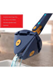 Kendinden Sıkmalı Üçgen Mop Cam Duvar Yer Silebilen Yedek Mikrofiber Bezli Paspas