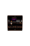 NDR-W12 Full RGB Işıklı 12 inç 20 WATT Taşınabilir Kablolu Mikrofonlu Bluetooth Hoparlör Ses Sistemi