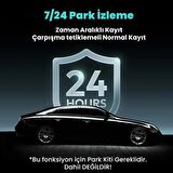 360+ Botslab HK30 Pro 2K QHD WiFi 140° Geniş Açı Gece Görüşlü Akıllı Araç İçi Kamera+ Park Modu Bağlantı Kablosu Combo