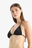 DeFacto Regular Fit Üçgen Bikini Üstü-Fall in Love T3666AZ25SMBK81