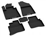 Hyundai Tucson 3 Ferrous 4D Havuzlu Kauçuk Paspas 2015 2021