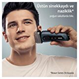 Braun Series 8 Elektrikli Tıraş Makinesi, Şarj Standı, Islak ve Kuru, 8513s, Gri