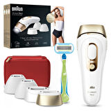 Braun IPL Silk·expert Pro 5, Evde Tüy Alma, Çanta, Venus Tıraş Makinesi, 4 Başlık ile, PL5382