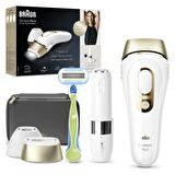 Braun IPL Silk·expert Pro 5, Evde Tüy Alma, Çanta, Venus Tıraş Makinesi, 2 Başlık ile, PL5146