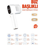IPL Buz Lazer Epilasyon Tüy Alma 999.999 Atım Otomatik Yüz,Vücut,Hassas Bölge Ağrısız Kullan