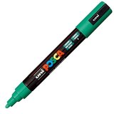 Uni-Ball Posca 1.8-2.5 Su Bazlı Poster Boyama Kalemi Markörü Açık Yeşil Pc-5M (6 Lı Paket)
