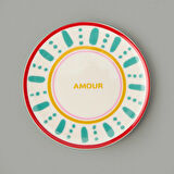 Kitchen Amour Pasta Tabağı - Renkli - 19 cm