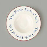 Kitchen The Fresh Taste Porselen Makarna Tabağı - Renkli - 26 cm