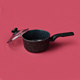 A1340 Ornella Sos Tenceresi - Siyah - 18x9 cm