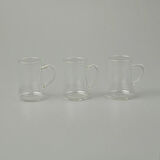 Keyif 3'lü Cam Kupa - Şeffaf - 200 ml