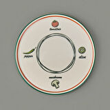 Kitchen Gourmet Classic Pizza Tabağı - Renkli - 30 cm