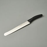 Deluxe Ekmek Bıçağı - Siyah - 18 cm