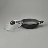 Neo 3 Parça Granit Tencere Seti - Siyah