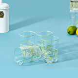 Kitchen Blad 4'lü Meşrubat Bardağı - Renkli - 510 ml