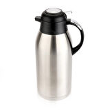 Premium Çelik Çay Termosu - Inox / Siyah - 3 lt