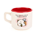 Tasarım Kahve Bana İyi Gelecek Sloganlı Venüs Kupa - Renkli - 195 ml