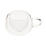 Double Wall Cam Kupa - Şeffaf - 160 ml