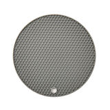 Silikon Yuvarlak Nihale - Gri - 17,5 cm