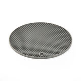 Silikon Yuvarlak Nihale - Gri - 17,5 cm