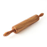 Dönerli Kayın Merdane - Açık Kahverengi - 47 cm