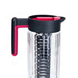 Çizgili Süzgeçli Detoks Sürahi - 1430 ml - Asorti