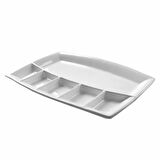 in Kitchen 6 Bölmeli Kahvaltı Tabağı - Beyaz