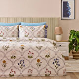 Soft Nostra Tek Kişilik Nevresim Takımı - Ekru