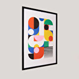 Deco Abstracto Tablo - Renkli - 70x50 cm