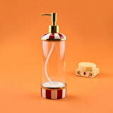 Maura Rossa Tekli Cam Sabunluk - Renkli / Sarı - 540 ml