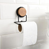 Wc Kağıtlığı - Siyah - 12 cm