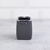 Home Çizgili Kare Diş Fırçalık - Asorti