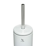 Cigo Paslanmaz Çelik Tuvalet Fırçası - Beyaz