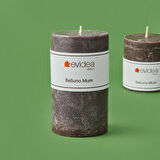 Deco Belluno Mum - Koyu Gri - 12 cm