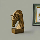 Deco Horse Dekor - Gold - 13 cm