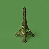 Home Eyfel Kulesi - Gold - 18 cm