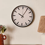 Deco Nautical Fun Duvar Saati - Siyah - 30 cm