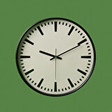 Deco Nautical Fun Duvar Saati - Siyah - 30 cm