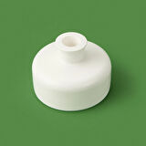 Deco Carly Şamdan - Beyaz - 7x9 cm