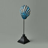 Deco Seashell Dekor - Mavi / Gold - 32 cm