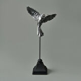 Deco Uccello Dekor - Siyah / Gümüş - 32 cm