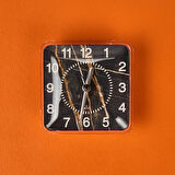 Kare Mıknatıslı Buzdolabı Saati - Asorti - 10 cm