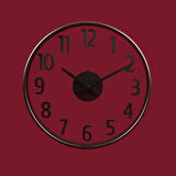 Deco Anthracite Duvar Saati - Antrasit / Şeffaf - 38 cm