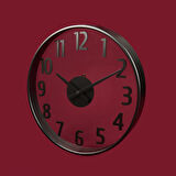 Deco Anthracite Duvar Saati - Antrasit / Şeffaf - 38 cm