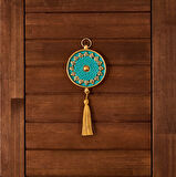 Deco Nazarlık - Turkuaz - 15x30 cm