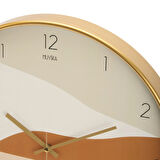 Pino Camlı Duvar Saati - Renkli - 42 cm