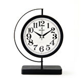 Masa Saati - Siyah - 25x7x19 cm