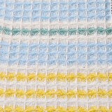 Soft Radiant Tek Kişilik Pike - Ekru / Mavi - 160x230 cm