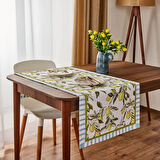 Soft Lime Cello Elvid Runner - Renkli - 50x130 cm