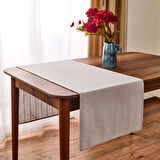 Soft Breeze Runner - Gri - 40x135 cm