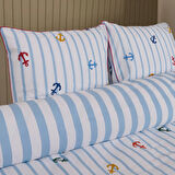 Soft Marina Çift Kişilik Nevresim Takımı - Beyaz